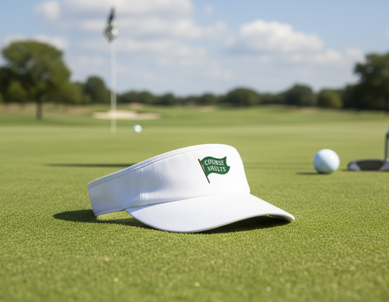 CourseVaults x Imperial Tour Visor
