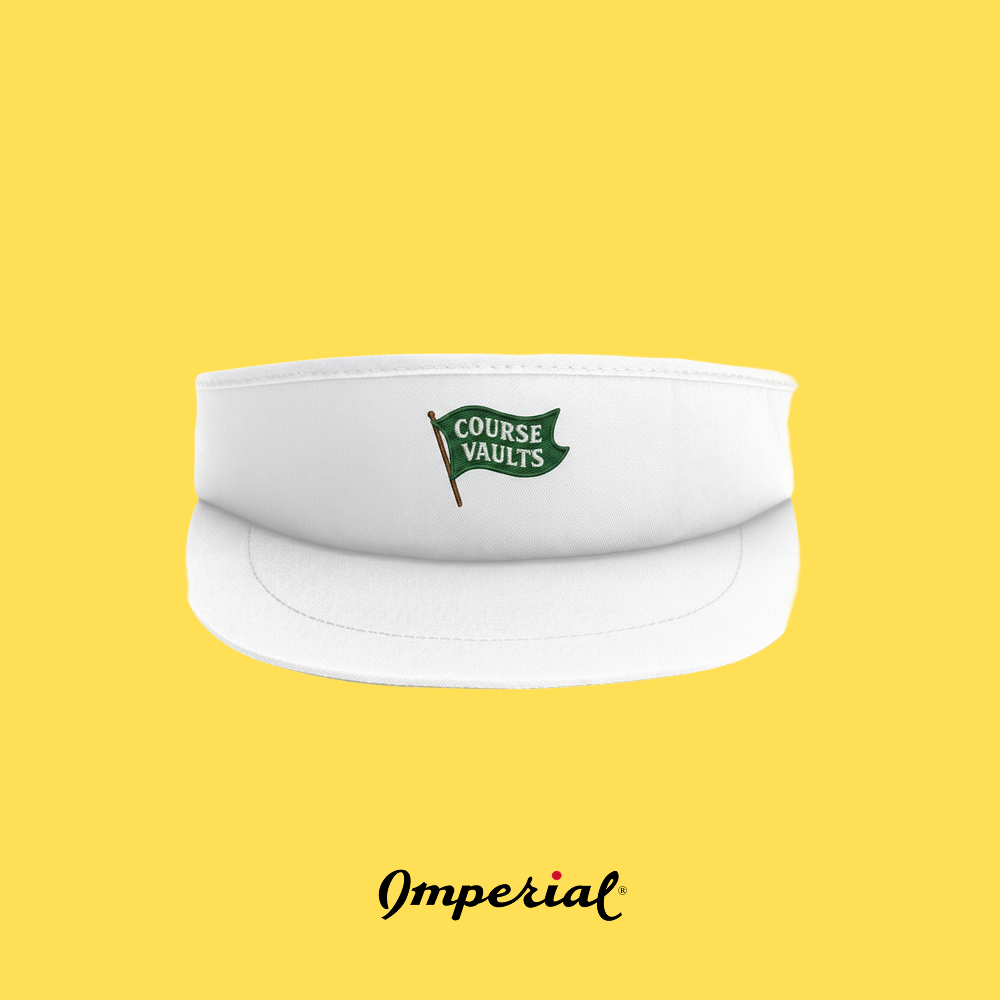 CourseVaults x Imperial Tour Visor
